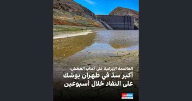 Problema crítico de água no Irã